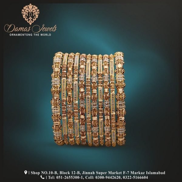 Gold Bangle Design 006