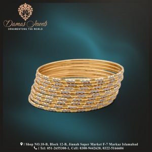 Gold Bangle Design 007