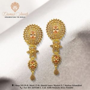 Gold Earring Design 001