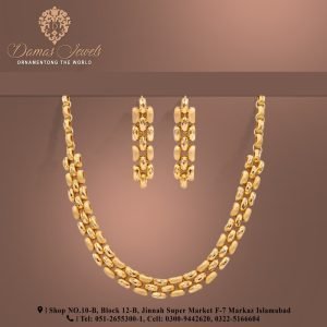Gold Necklace Design 002