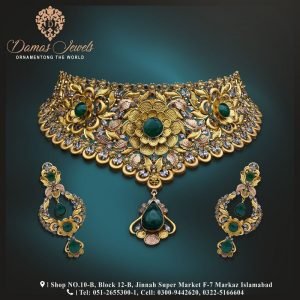 Gold Necklace Design 007