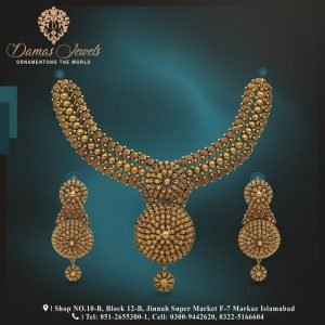 Gold Necklace Design 009