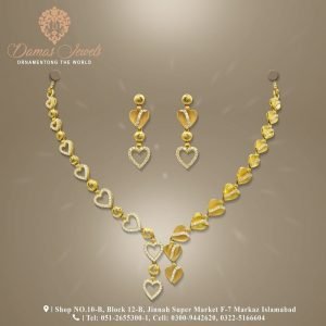 Gold Necklace Design 010