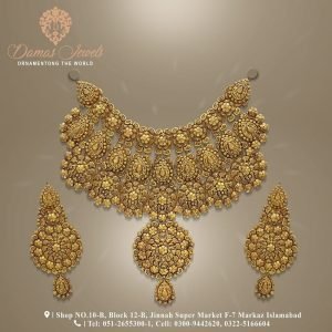 Gold Necklace Design 011
