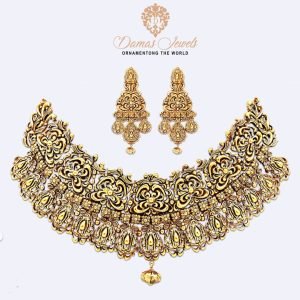 Gold Necklace Design 039