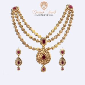 Gold Necklace Design 042