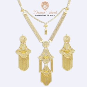Gold Necklace Design 043